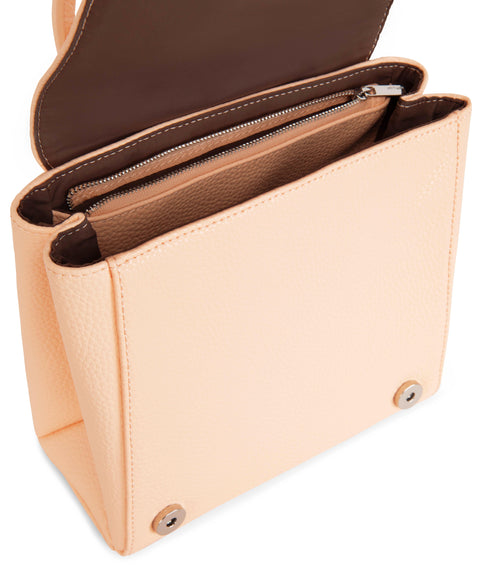 ADELSM Small Vegan Satchel - Purity | Color: Pink - variant::doll