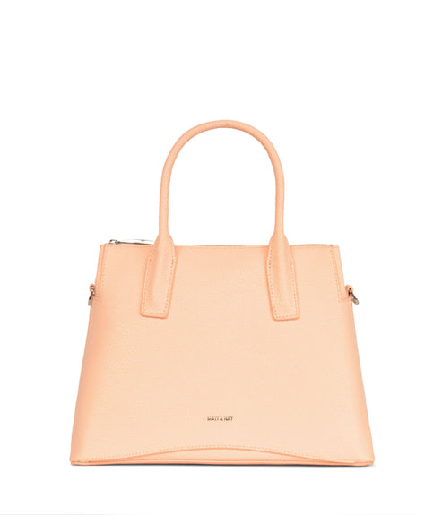 NEVADA Vegan Satchel - Purity | Color: Pink - variant::doll