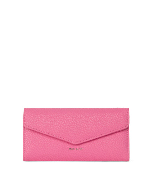 RAYE Vegan Wallet - Purity | Color: Pink - variant::rosebud
