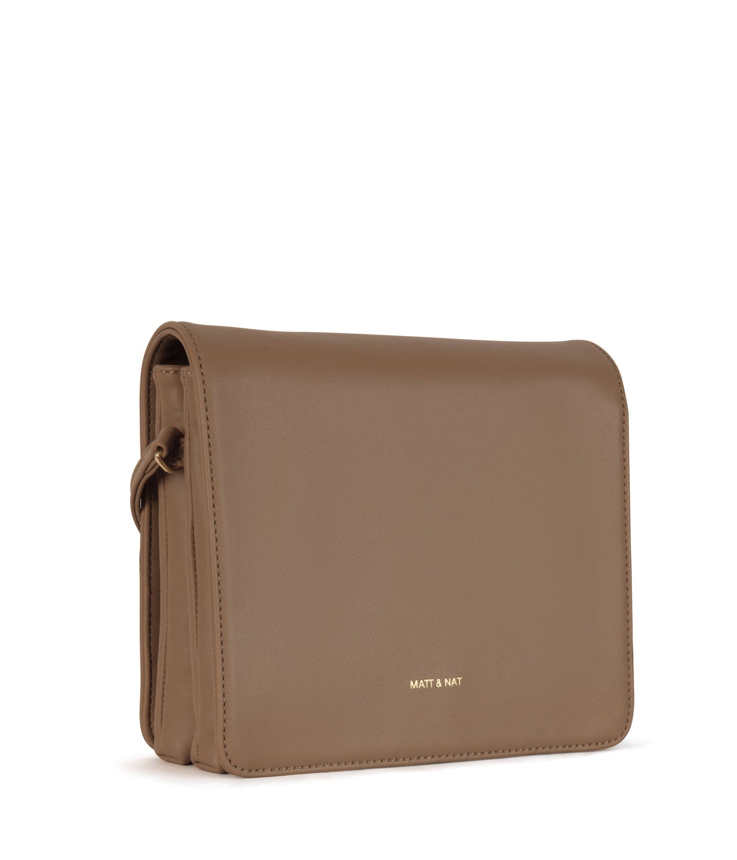 DOVER SM Vegan Crossbody Bag - Sol | Color: Brown - variant::twig