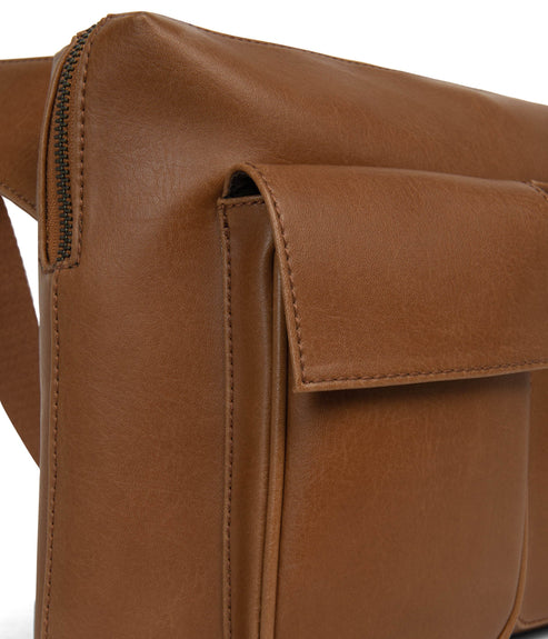 TREY Vegan Sling Bag - Vintage | Color: Brown - variant::chili