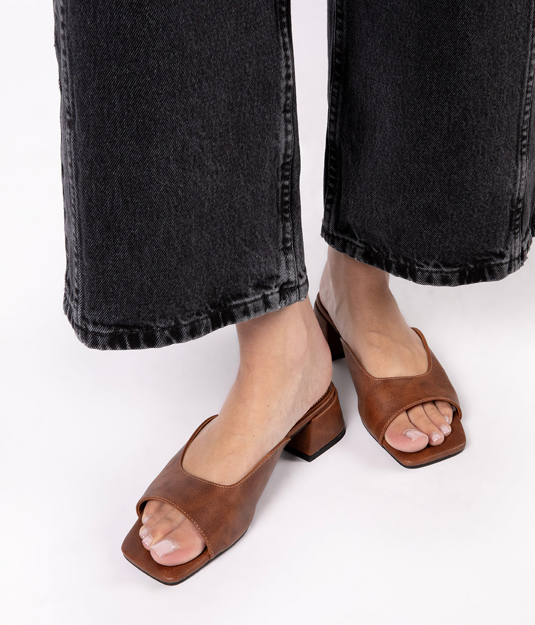 ANGELE Women’s Vegan Sandals | Color: Caramel - variant::caramel