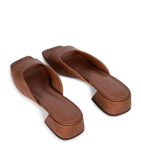 ANGELE Women’s Vegan Sandals | Color: Caramel - variant::caramel