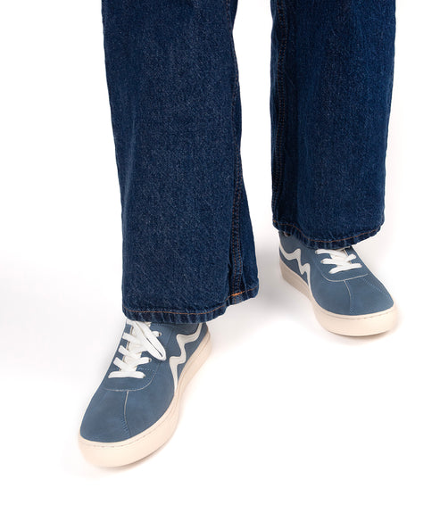 EIRA Women's Vegan Sneakers | Color: Blue - variant::blue