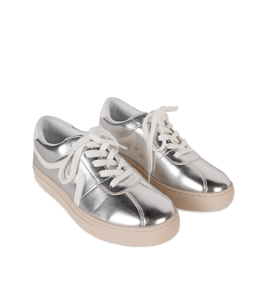 EIRA Women's Vegan Sneakers | Color: Peach - variant::peach