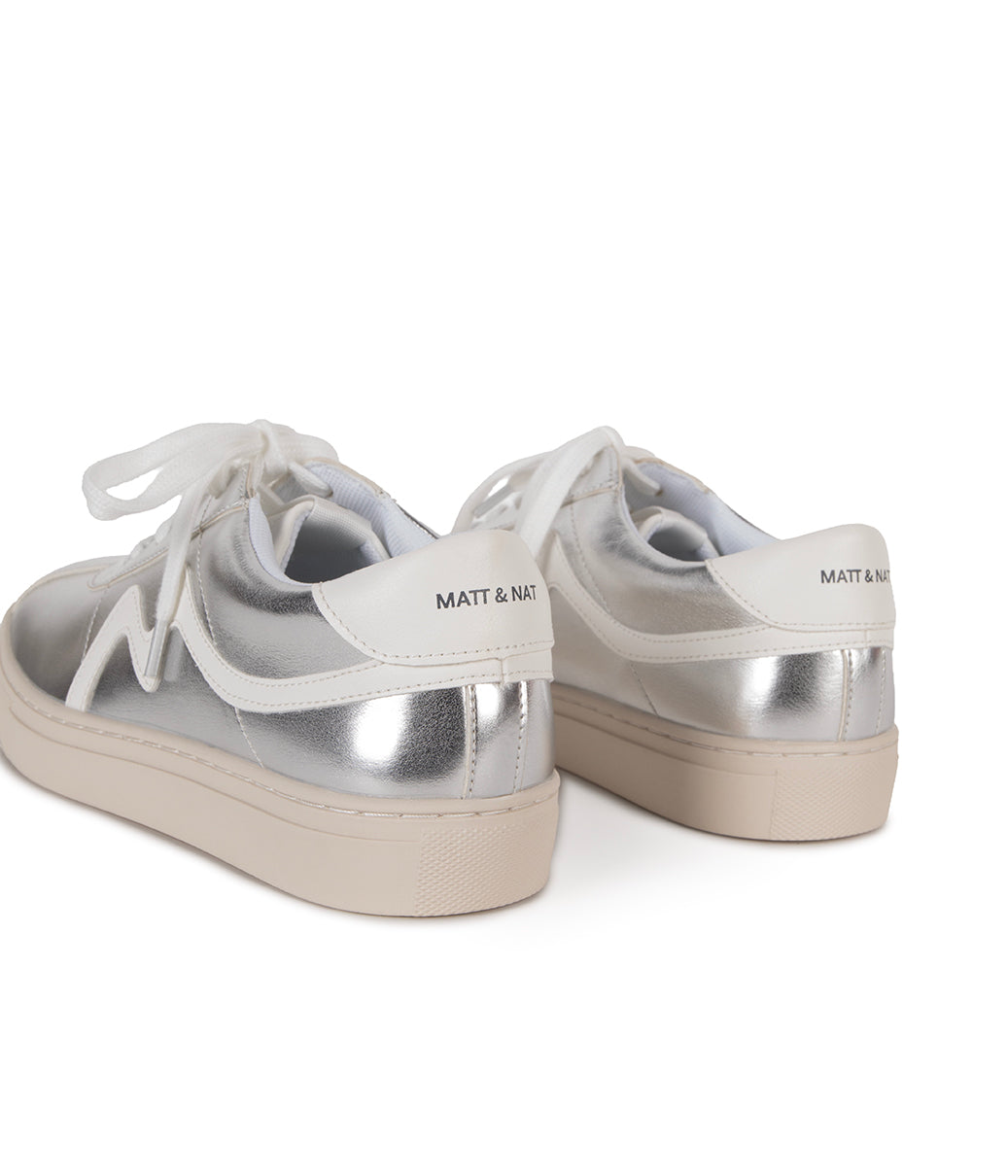 EIRA Women's Vegan Sneakers | Color: Peach - variant::peach