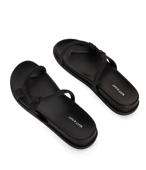 HAMY Women’s Vegan Sandals | Color: Black - variant::black