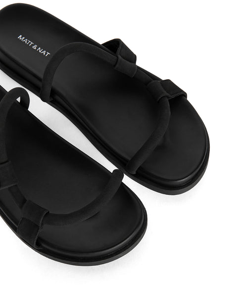 HAMY Women’s Vegan Sandals | Color: Black - variant::black
