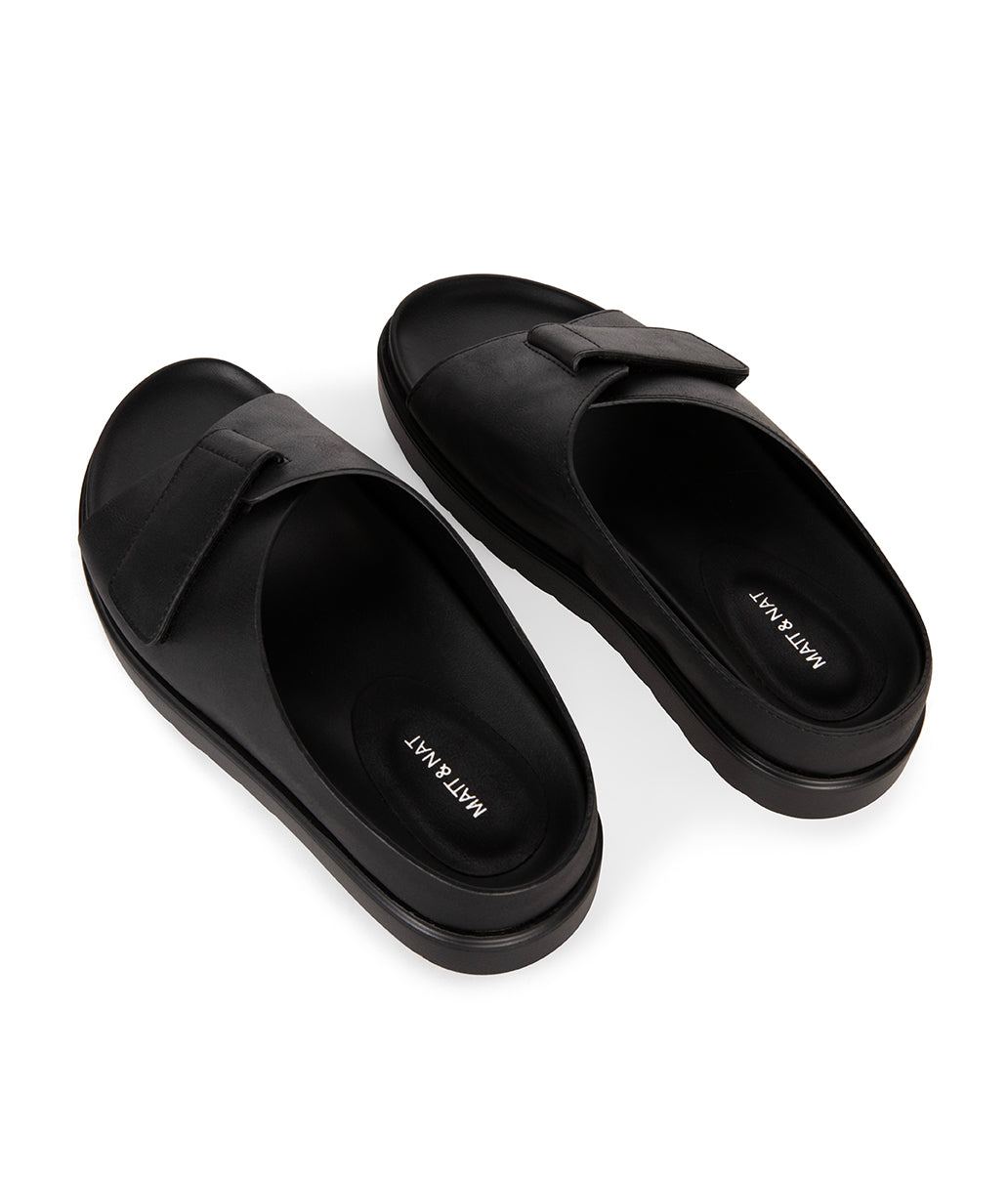 IDAH Women’s Vegan Sandals | Color: Black - variant::black