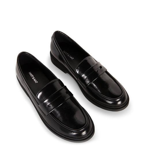 ISEO Women's Vegan Loafer| Color: Black - variant::black