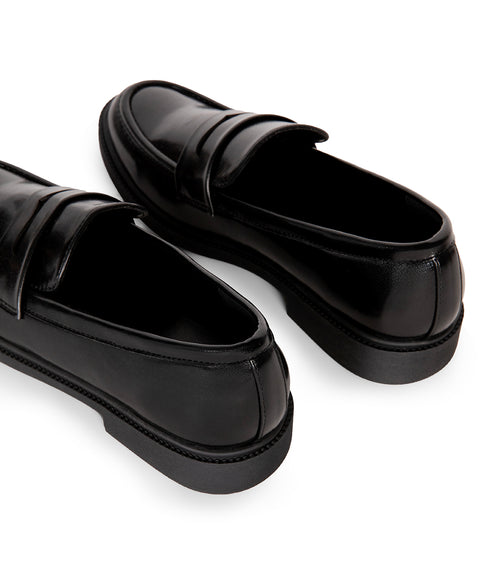 ISEO Women's Vegan Loafer| Color: Black - variant::black