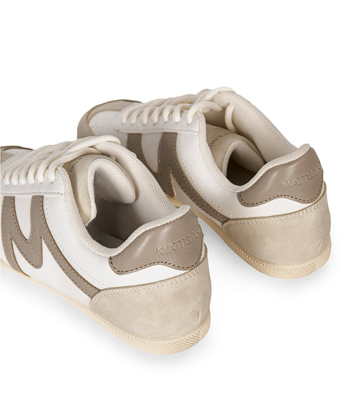 SAKURA Women's Vegan Sneakers | Color: White - variant::white