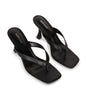 ZEINA Women’s Vegan Sandals | Color: Black - variant::black