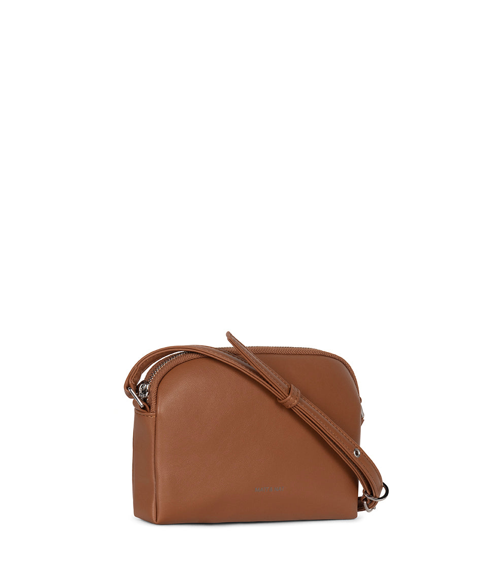 KRISTY Slim Vegan Crossbody Bag - Forum | Color: Rum - variant::rum