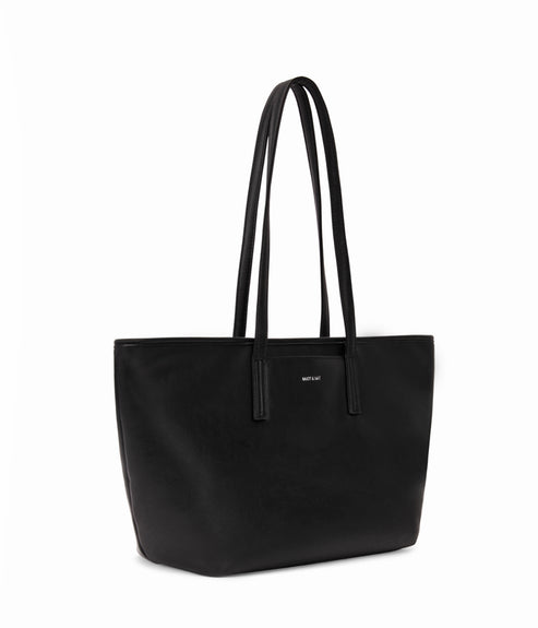 Marisa Vegan Tote Bag - Forum | Color: Black - variant::black