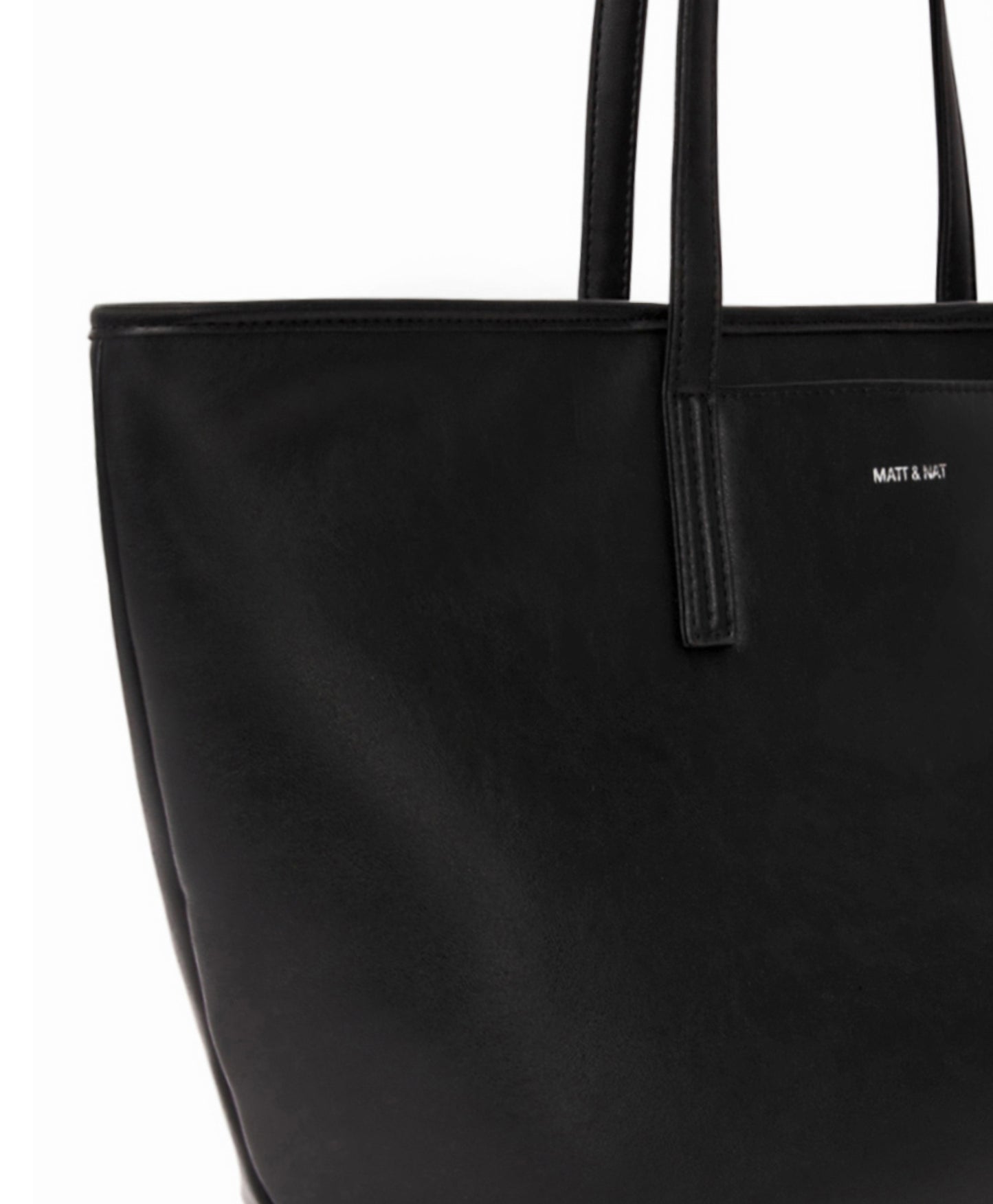 Marisa Vegan Tote Bag - Forum | Color: Black - variant::black