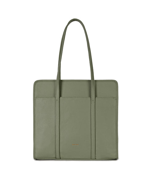LUSIK Vegan Tote Bag – Grain | Color: Olivine - variant::olivine