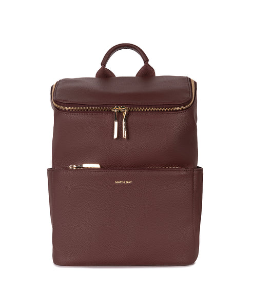 BRAVE Vegan Backpack - Grain | Color: Cherry - variant::cherry