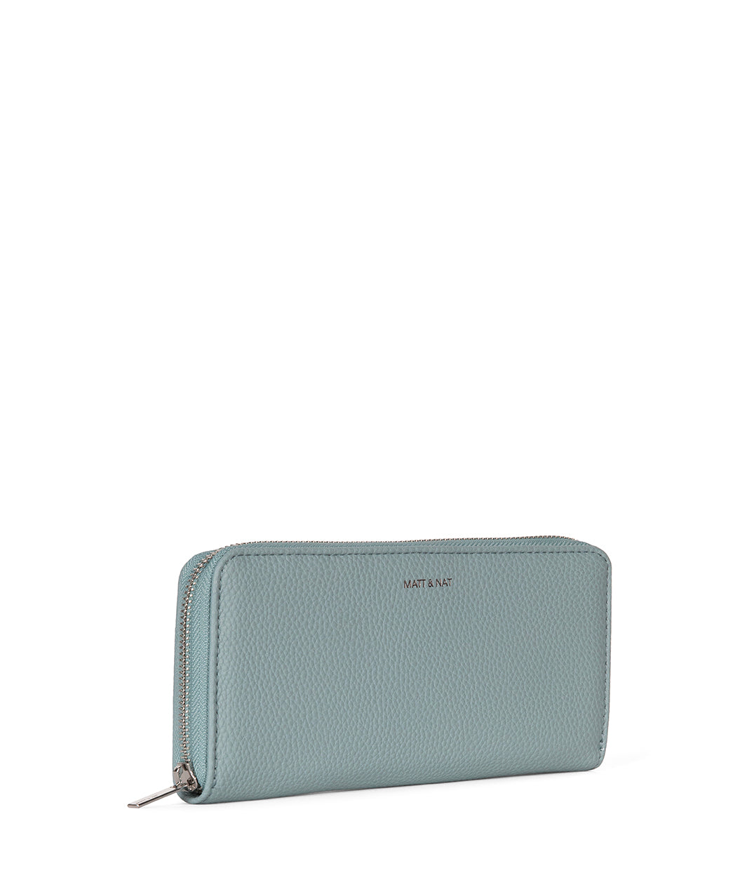 CENTRAL Vegan Wallet - Grain | Color: Aquamarine - variant::aquamarine