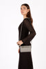 ERIN Vegan Crossbody Bag - Grain | Color: Black - variant::black