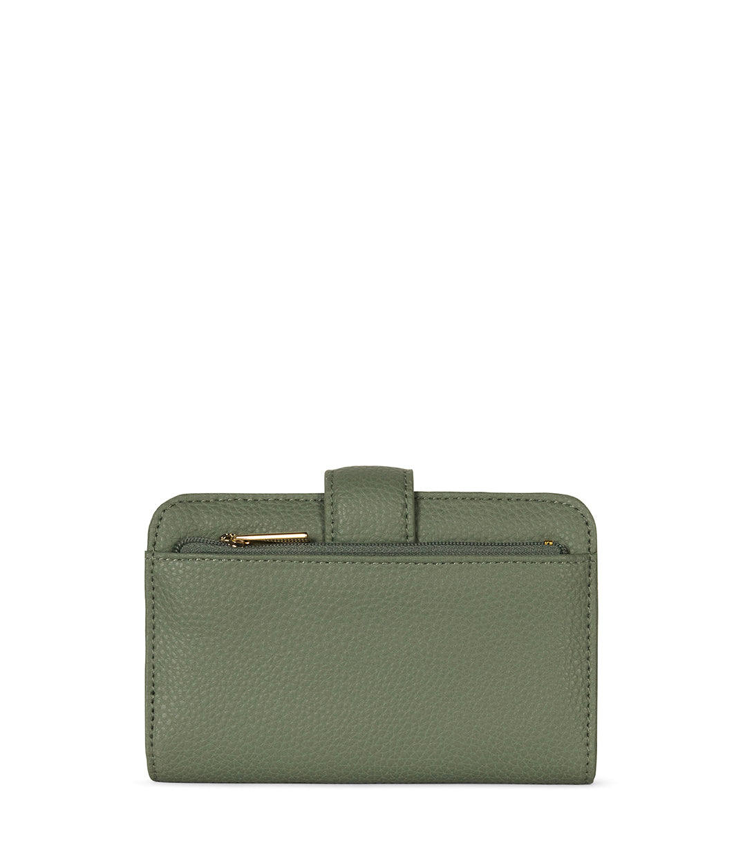 FLOATSM Small Vegan Wallet - Grain | Color: Olivine- variant::olivine