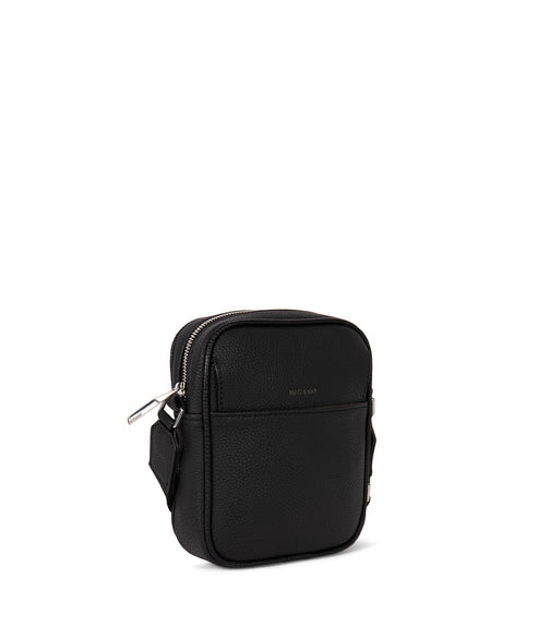 MAREO Vegan Crossbody Bag – Grain | Color: Black - variant::black