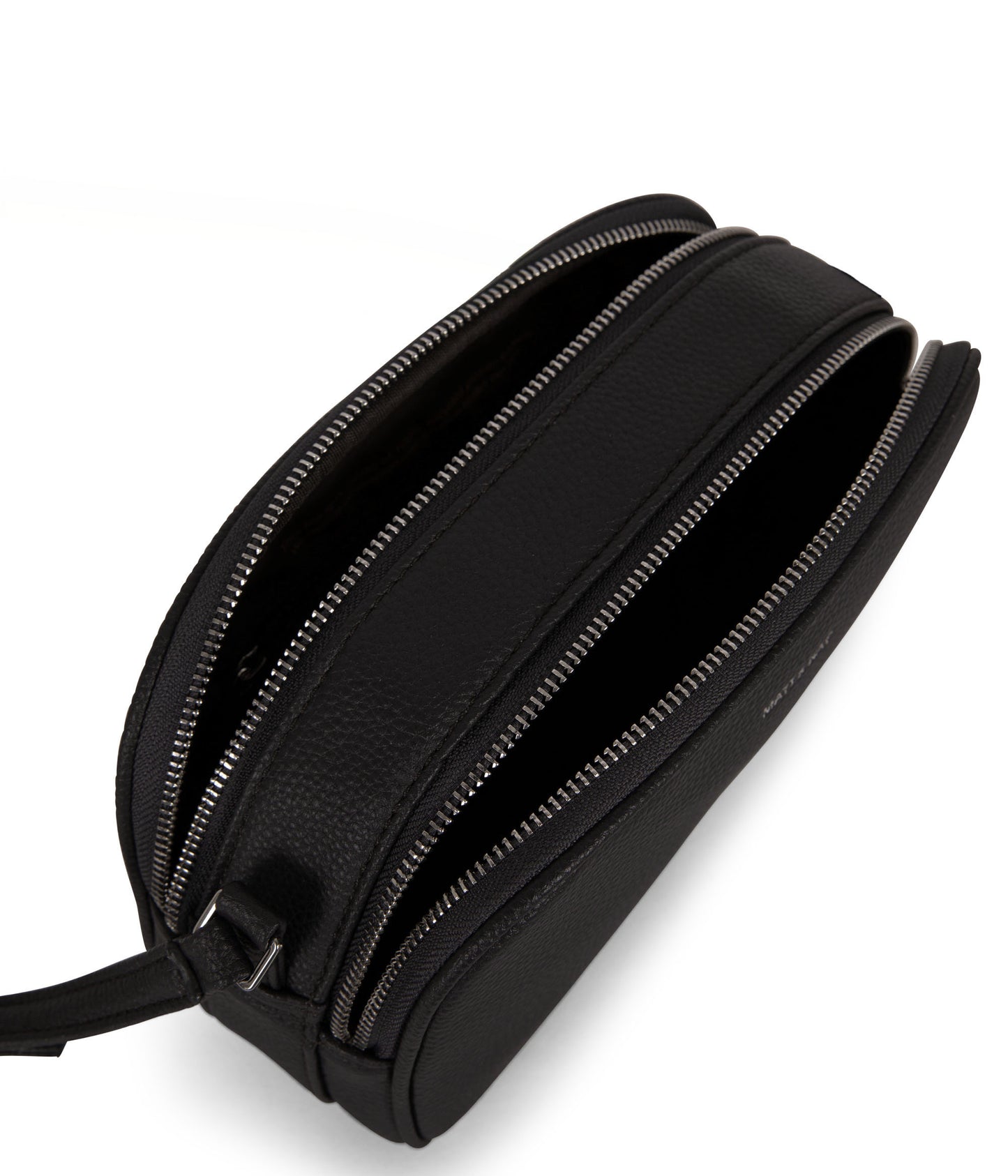 PAIR Vegan Crossbody Bag - Grain | Color: Black - variant::black