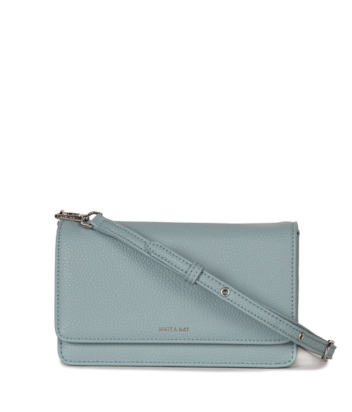 BEE Vegan Crossbody Bag - Grain | Color: Aquamarine - variant::aquamarine