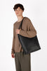 JACO Vegan Tote Bag – Grain | Color: Black - variant::black