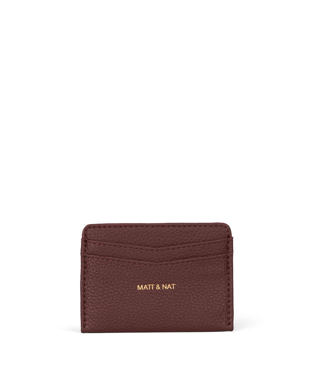 JUNYA Vegan Card Holder - Grain | Color: Cherry - variant::cherry