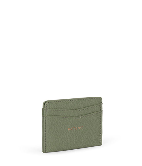 JUNYA Vegan Card Holder - Grain | Color: Olivine - variant::olivine
