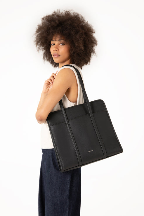 LUSIK Vegan Tote Bag – Grain | Color: Plateau - variant::plateau