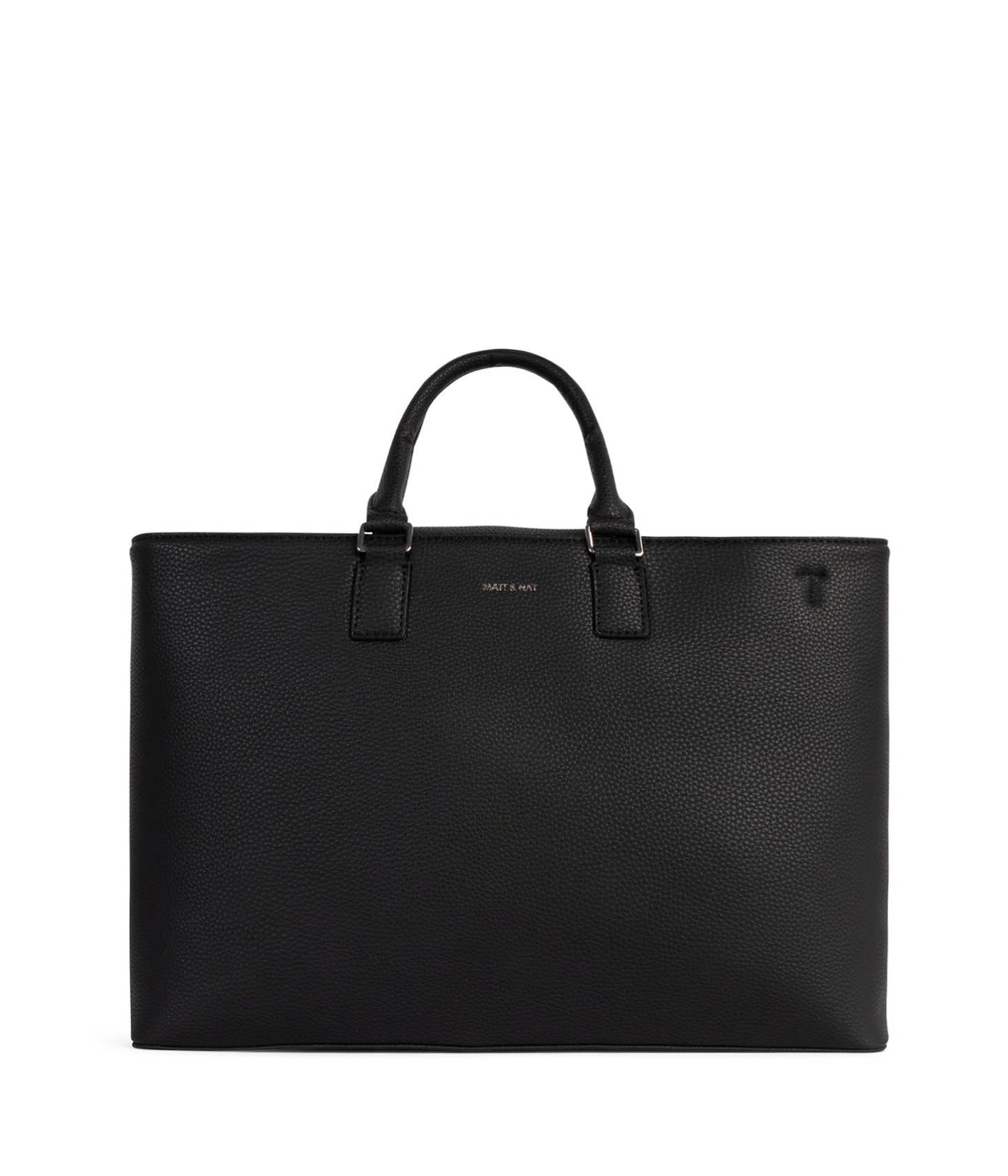 SEVYN Vegan Satchel - Purity | Color: Black - variant::black
