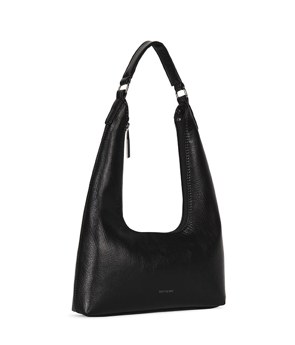 COCO Vegan Shoulder Bag – Theme | Color: Black - variant::black