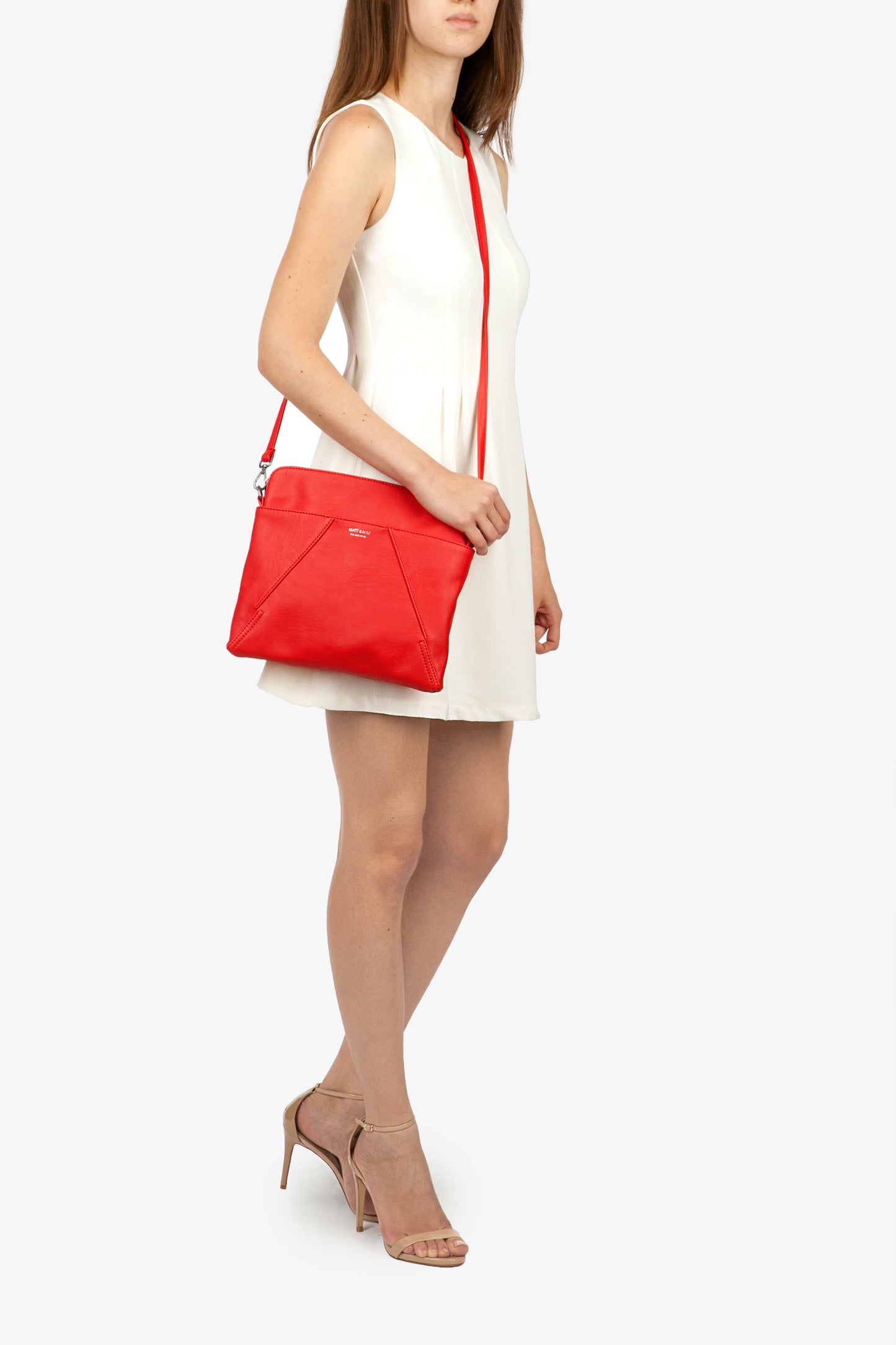 WHILEM Vegan Hobo Bag - Loom | Color: Black - variant::black