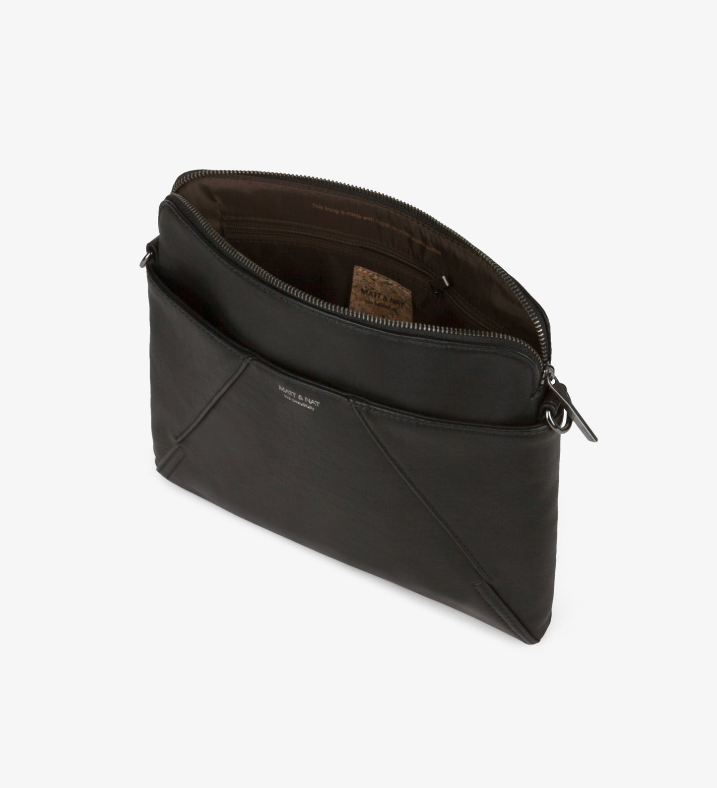 WHILEM Vegan Hobo Bag - Loom | Color: Black - variant::black