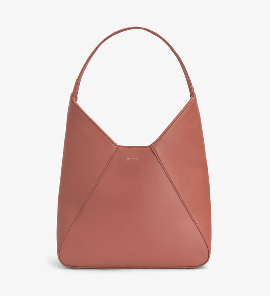 KISHU Vegan Hobo Bag - Loom | Color: Pink - variant::rose