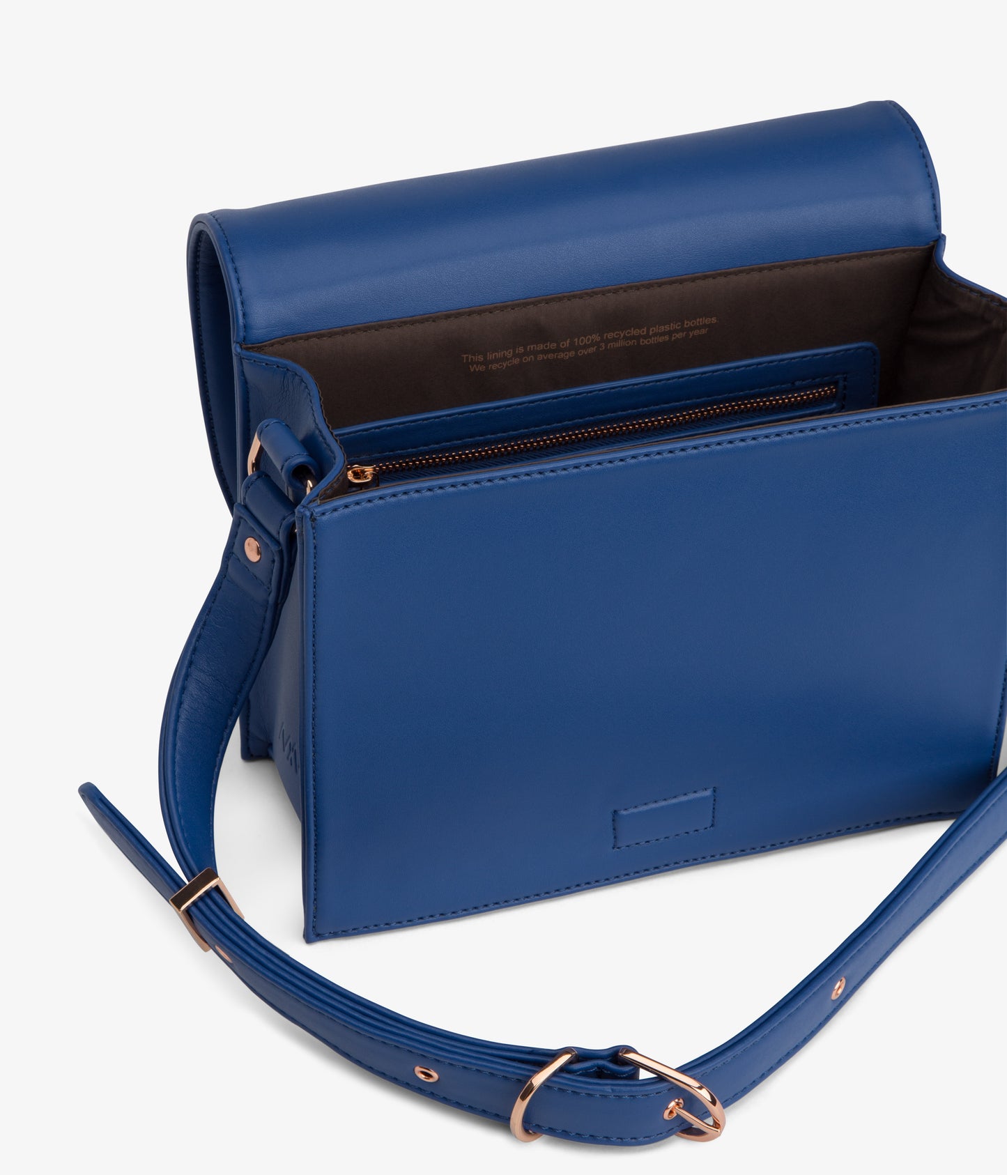 CALLA Vegan Crossbody Bag - Loom | Color: Blue - variant::mystic