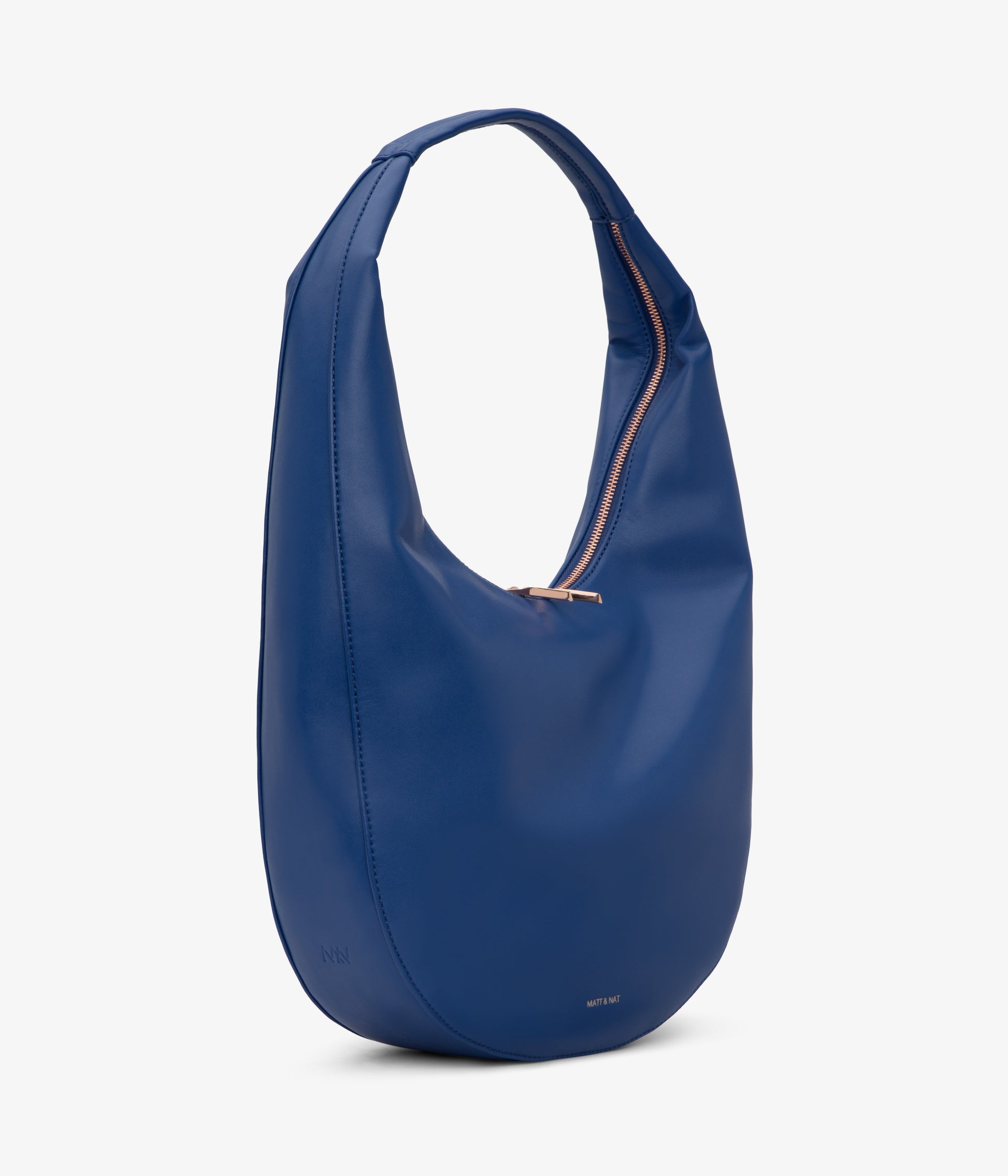 MAIKKI Vegan Hobo Bag - Loom | Color: Blue - variant::mystic