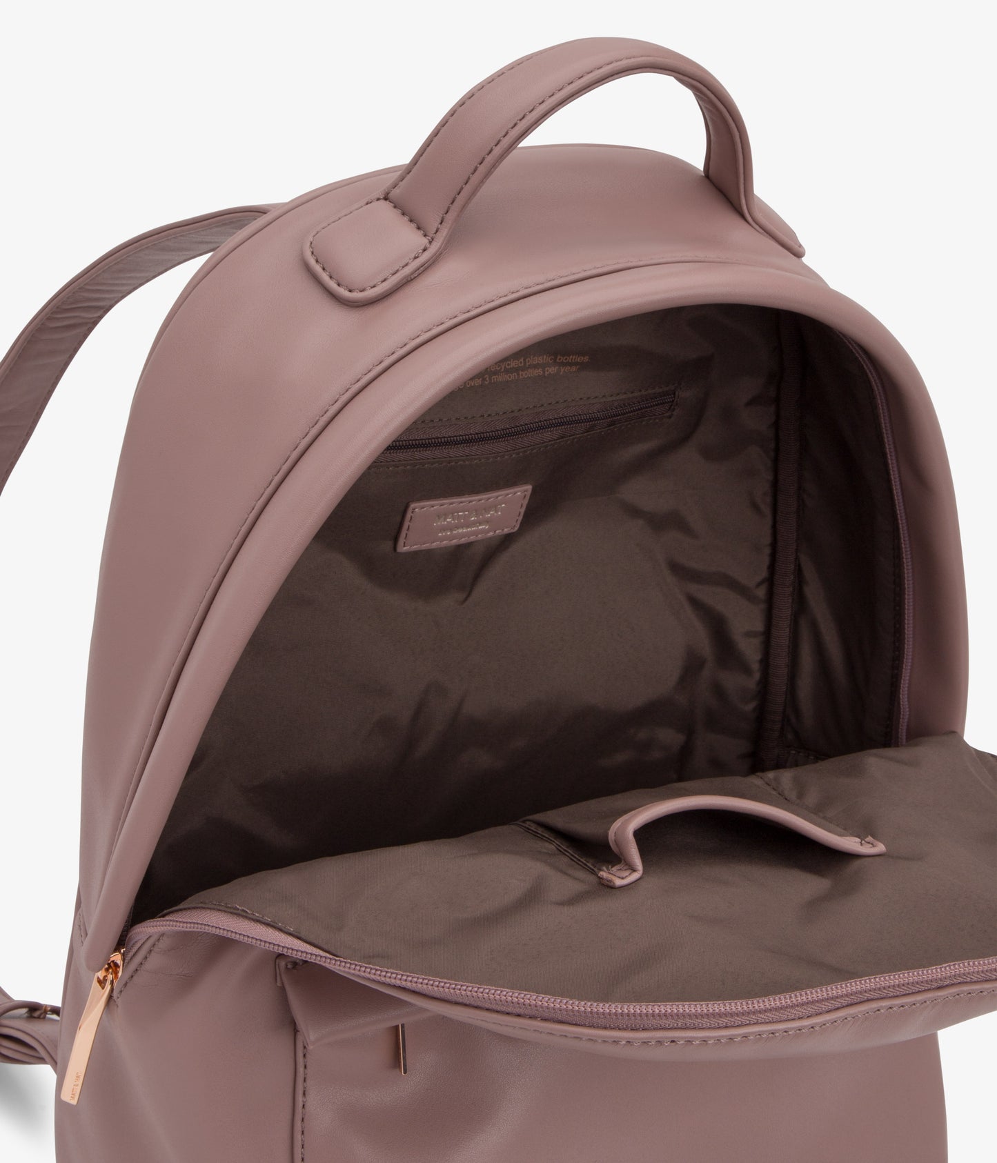 MUNICH Vegan Backpack - Loom | Color: Purple - variant::mahogany