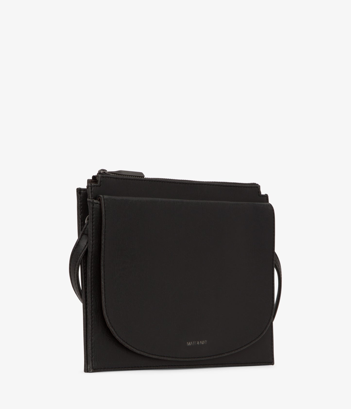 CASEY Vegan Crossbody Bag - Vintage | Color: Black - variant::black