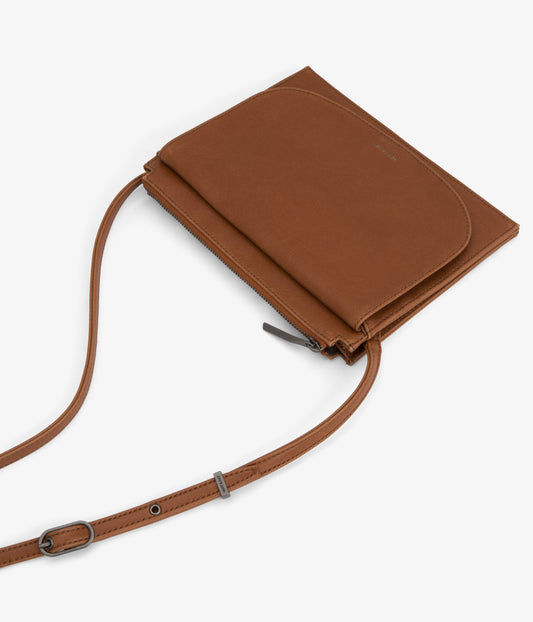 CASEY Vegan Crossbody Bag - Vintage | Color: Brown - variant::chilim