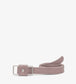 YOKO Women's Vegan Leather Belt | Color: Pink - variant::orchid