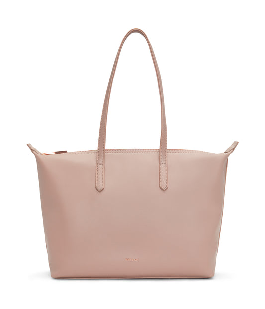 ABBI Vegan Tote Bag - Loom | Color: Pink - variant::chalet