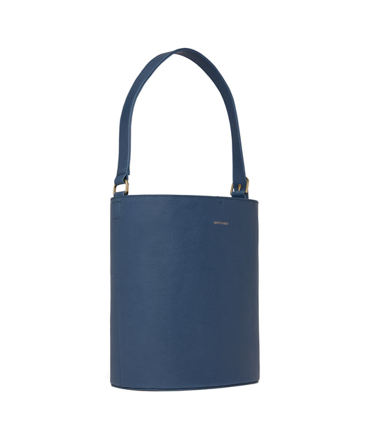 AZUR Vegan Bucket Bag - Vintage | Color: Blue - variant::cosmo