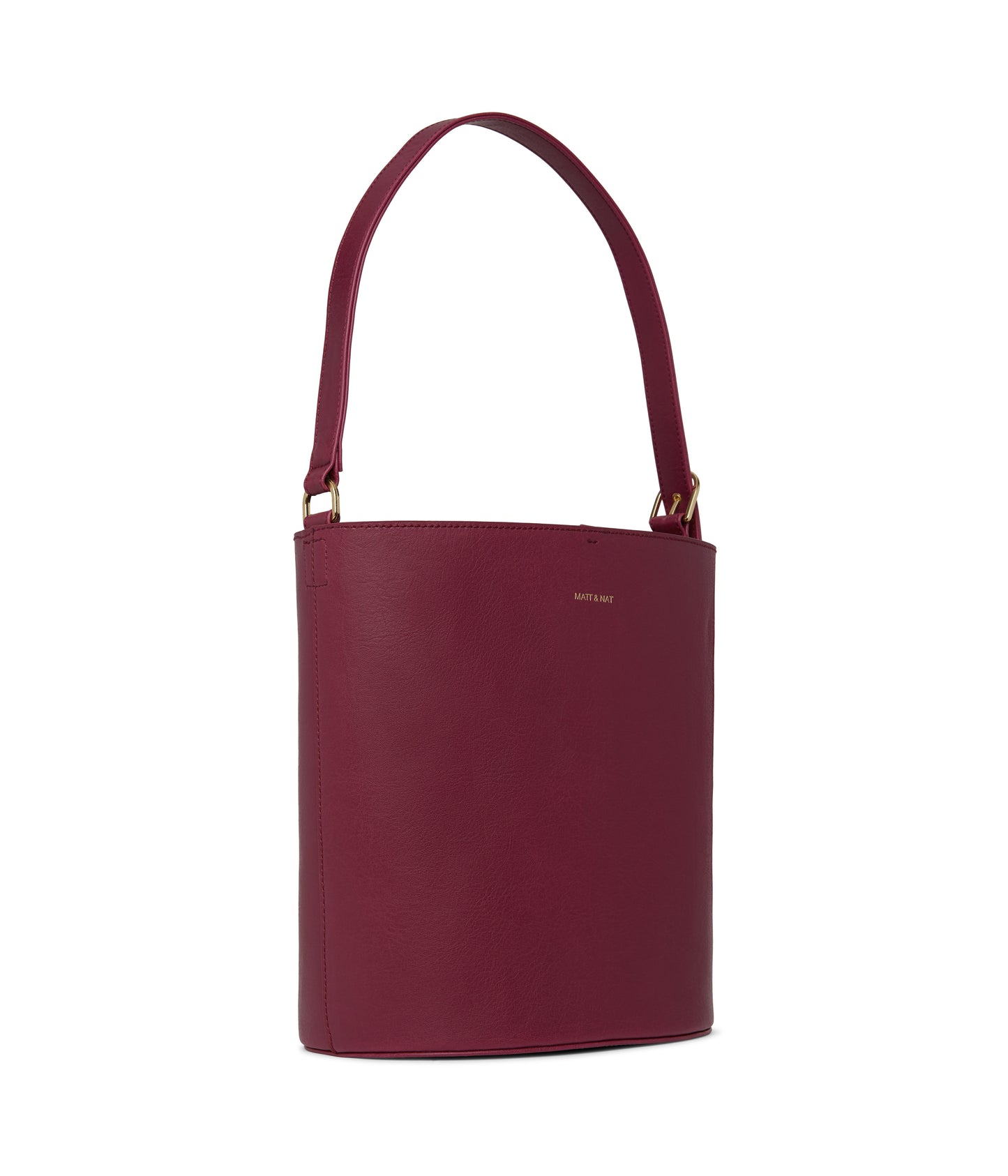 AZUR Vegan Bucket Bag - Vintage | Color: Purple - variant::garnet