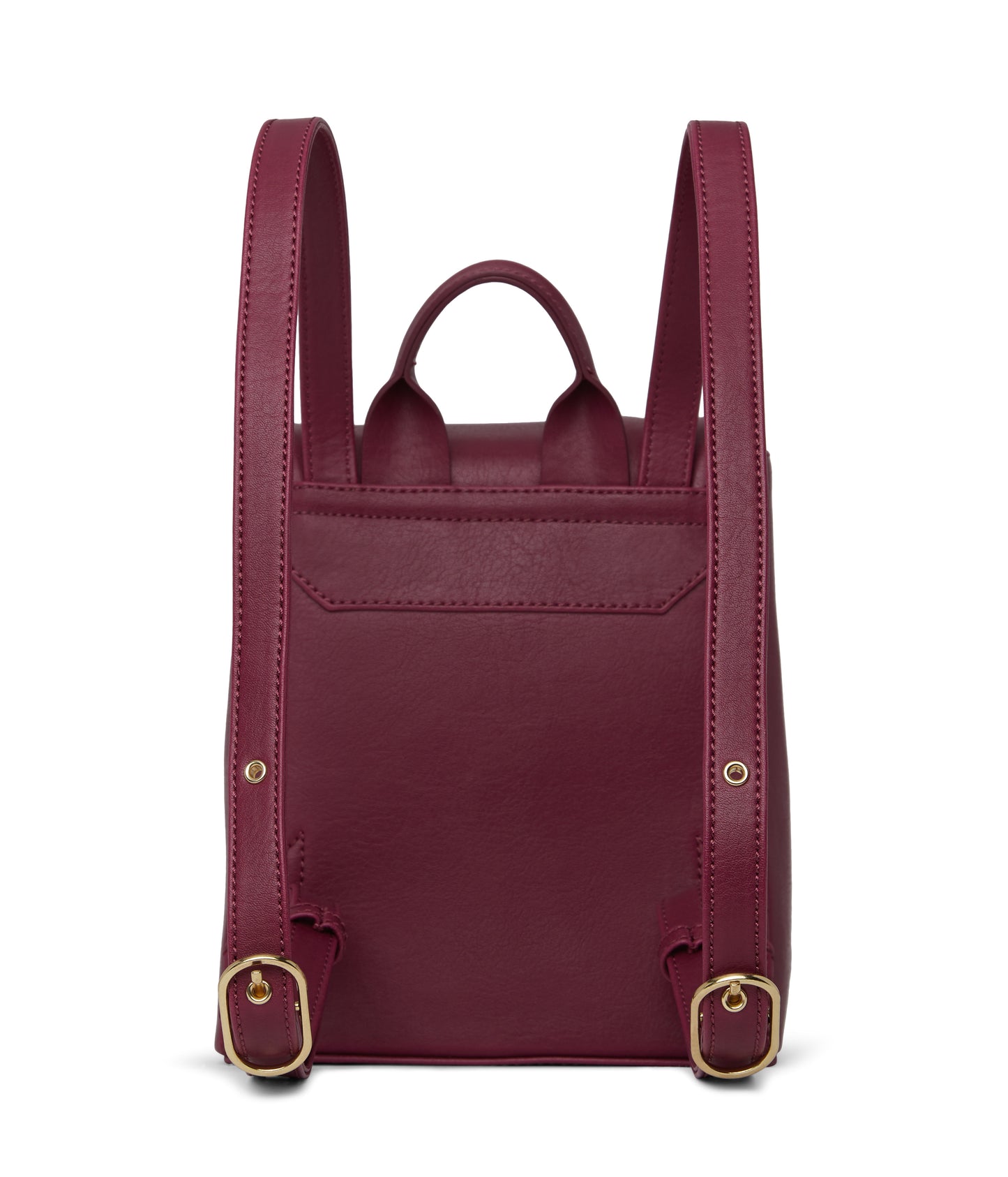 DEELY Vegan Mini Backpack - Vintage | Color: Purple - variant::garnet