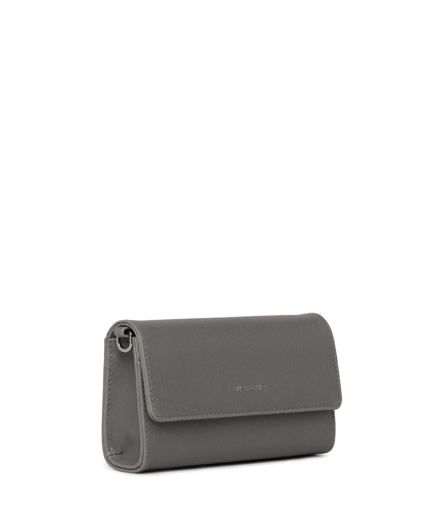 DREW Vegan Crossbody Bag - Vintage | Color: Grey - variant::shadow