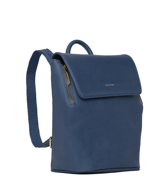 FABI Mini Vegan Backpack - Vintage | Color: Blue - variant::cosmo