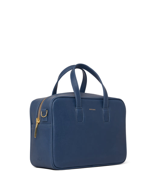 KENSI Vegan Satchel - Vintage | Color: Blue - variant::cosmo